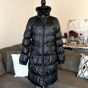 Vintage Guess  puffer
 zip-off Down Coat Over The Knee Lenght Size M